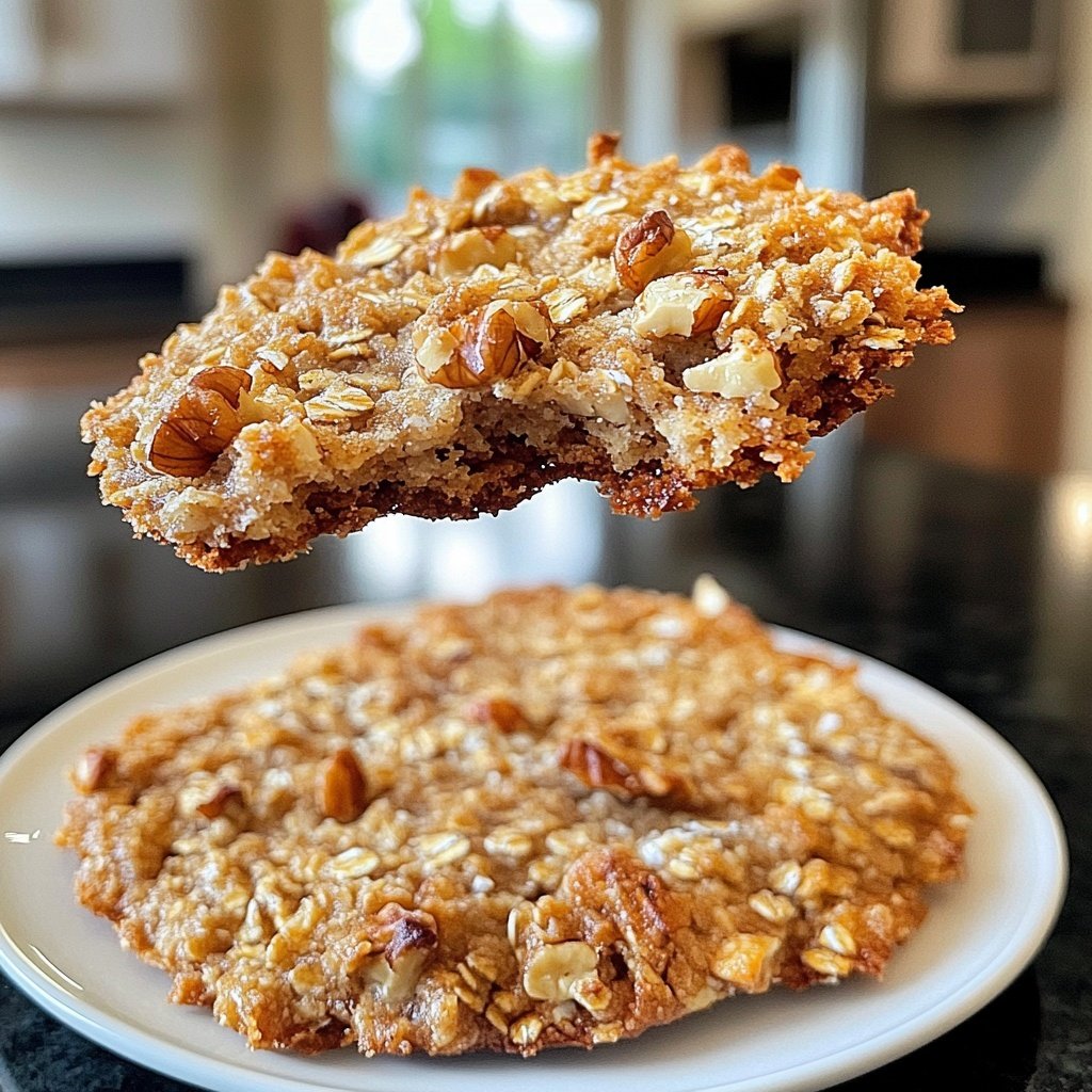 Haferflocken-Walnuss-Plätzchen