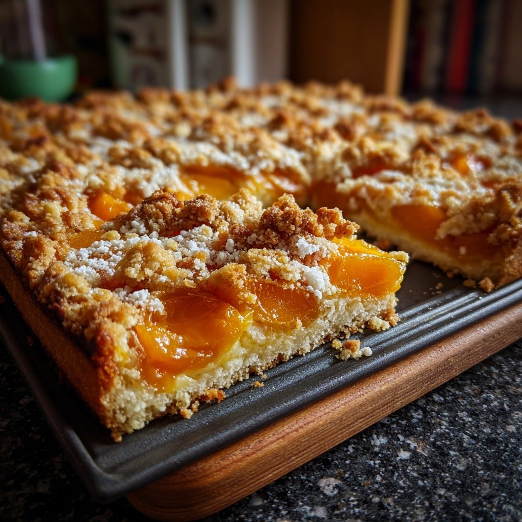 Streuselkuchen Mit Aprikosen