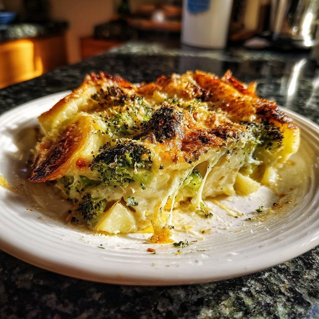 Brokkoli Kartoffel Gratin Leicht