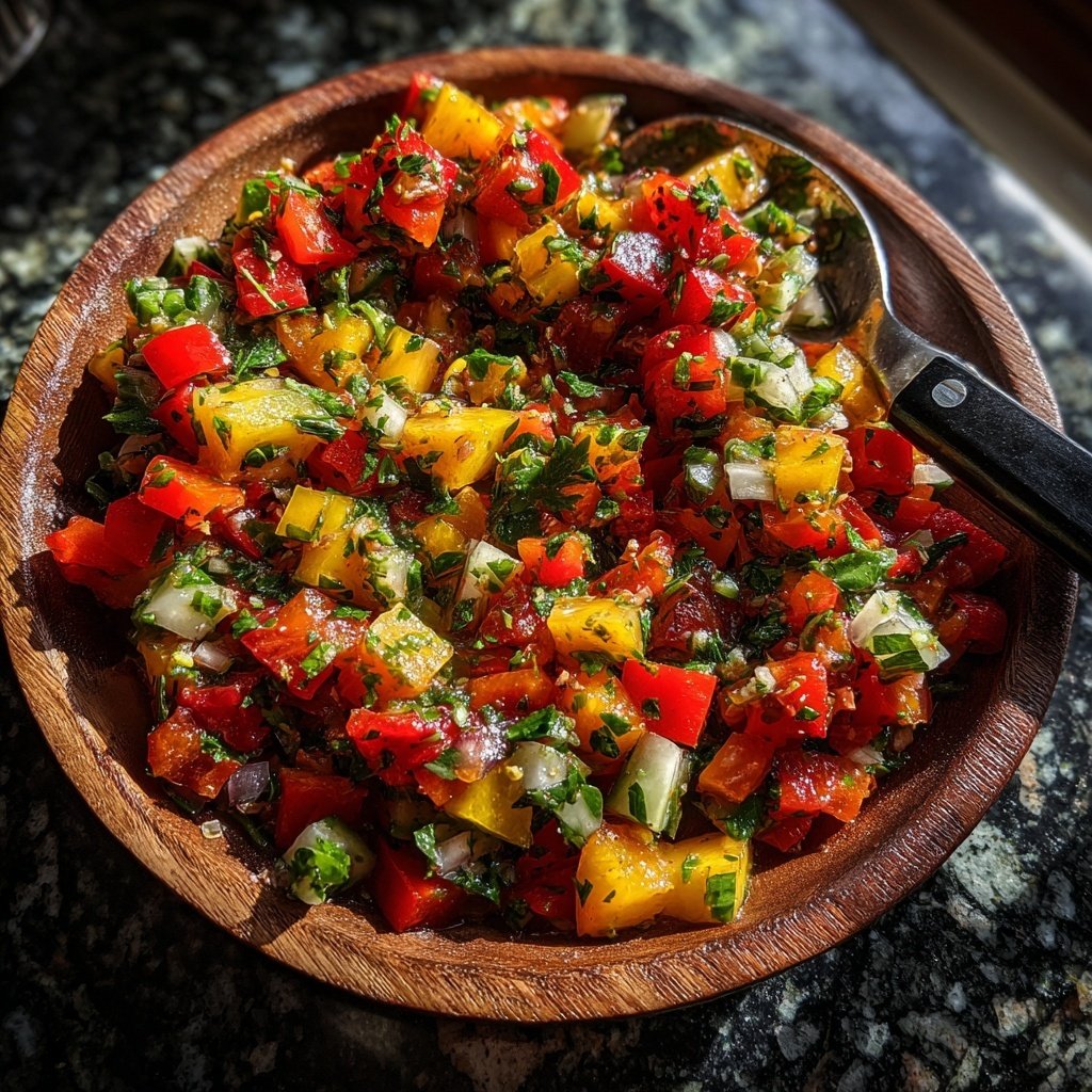 Bunter Quinoasalat Zum Grillen Mit Paprika
