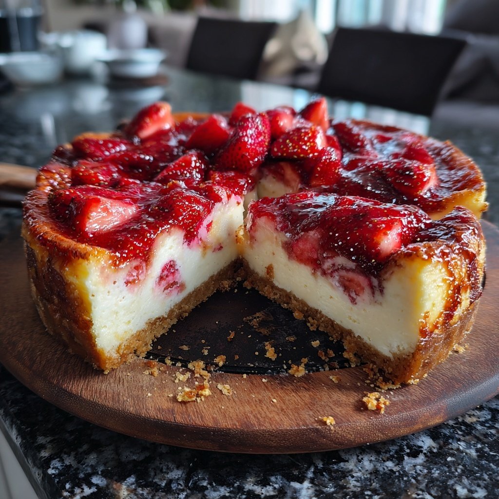 Erdbeer Pudding Kuchen Vom Blech