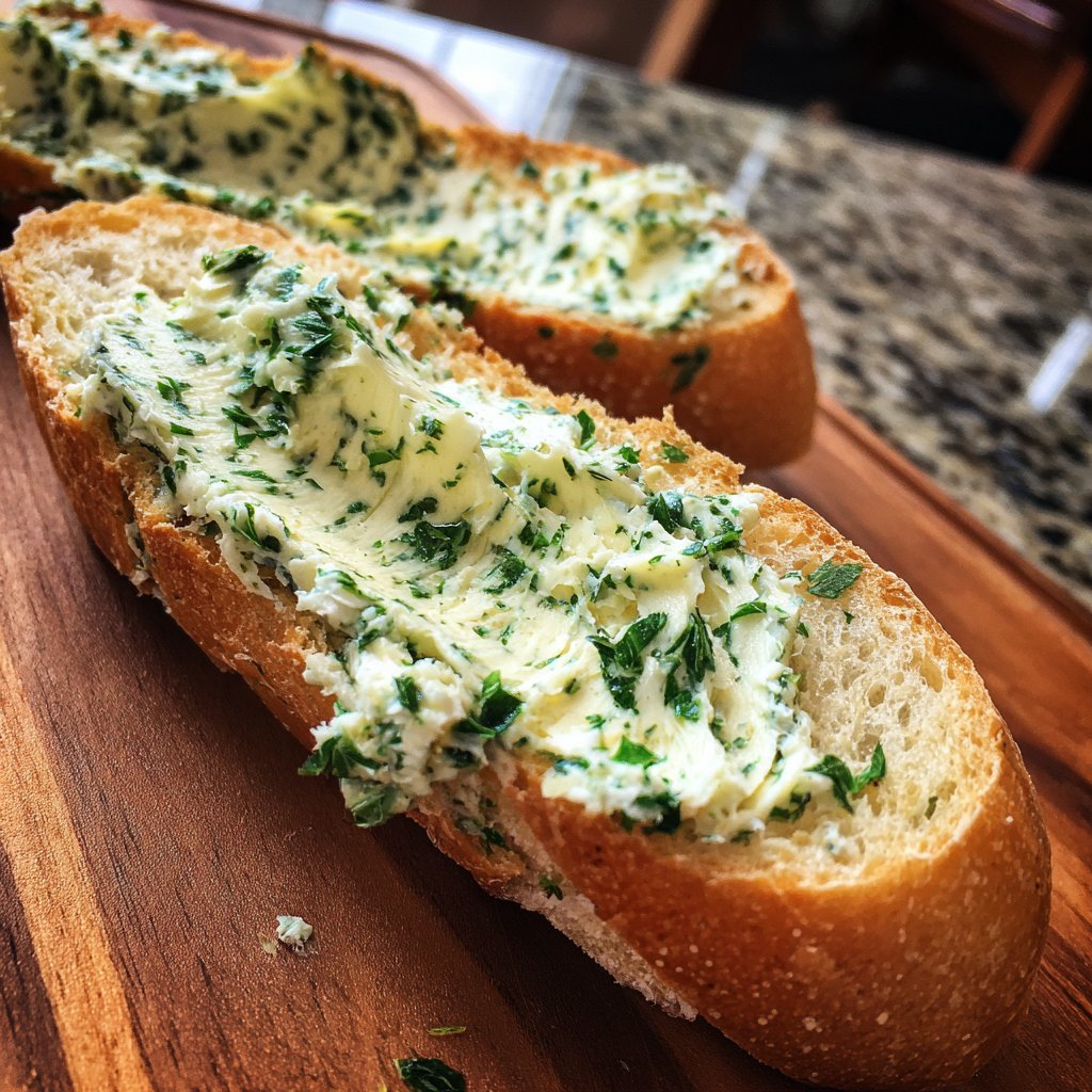Kräuterbutter Für Baguette