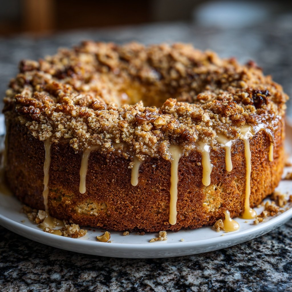 Karottenkuchen Mit Walnuss Streuseln