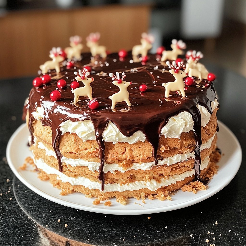 4. Advent Rudolph-Torte