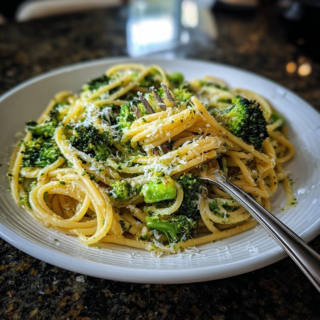 Brokkoli Pasta Mit Zitronen Sauce