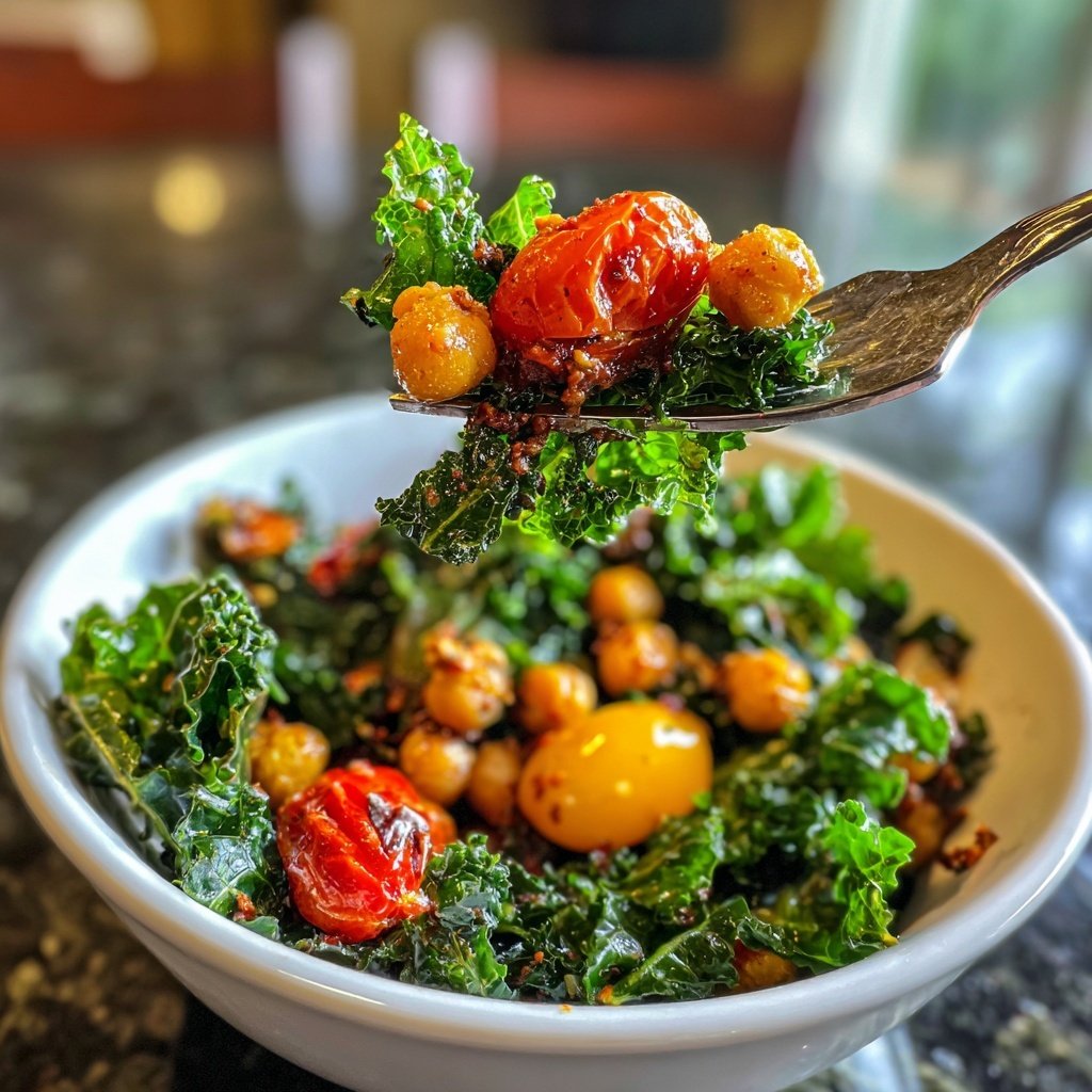 Knackiger Grünkohlsalat